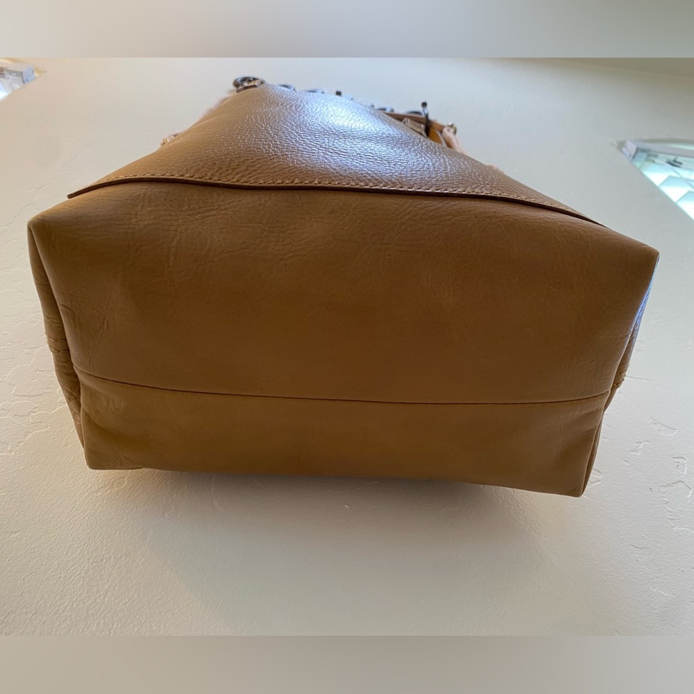 NWT/Madewell The medium Tote Bag Mustard - Picture 7 of 13